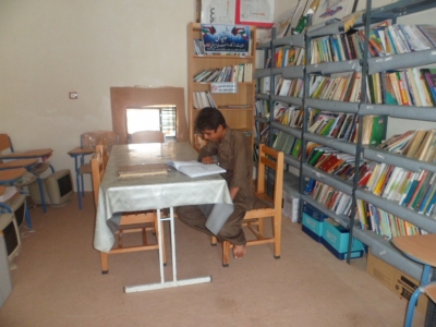 کتابخانه روستای کتیج تجهیز شد